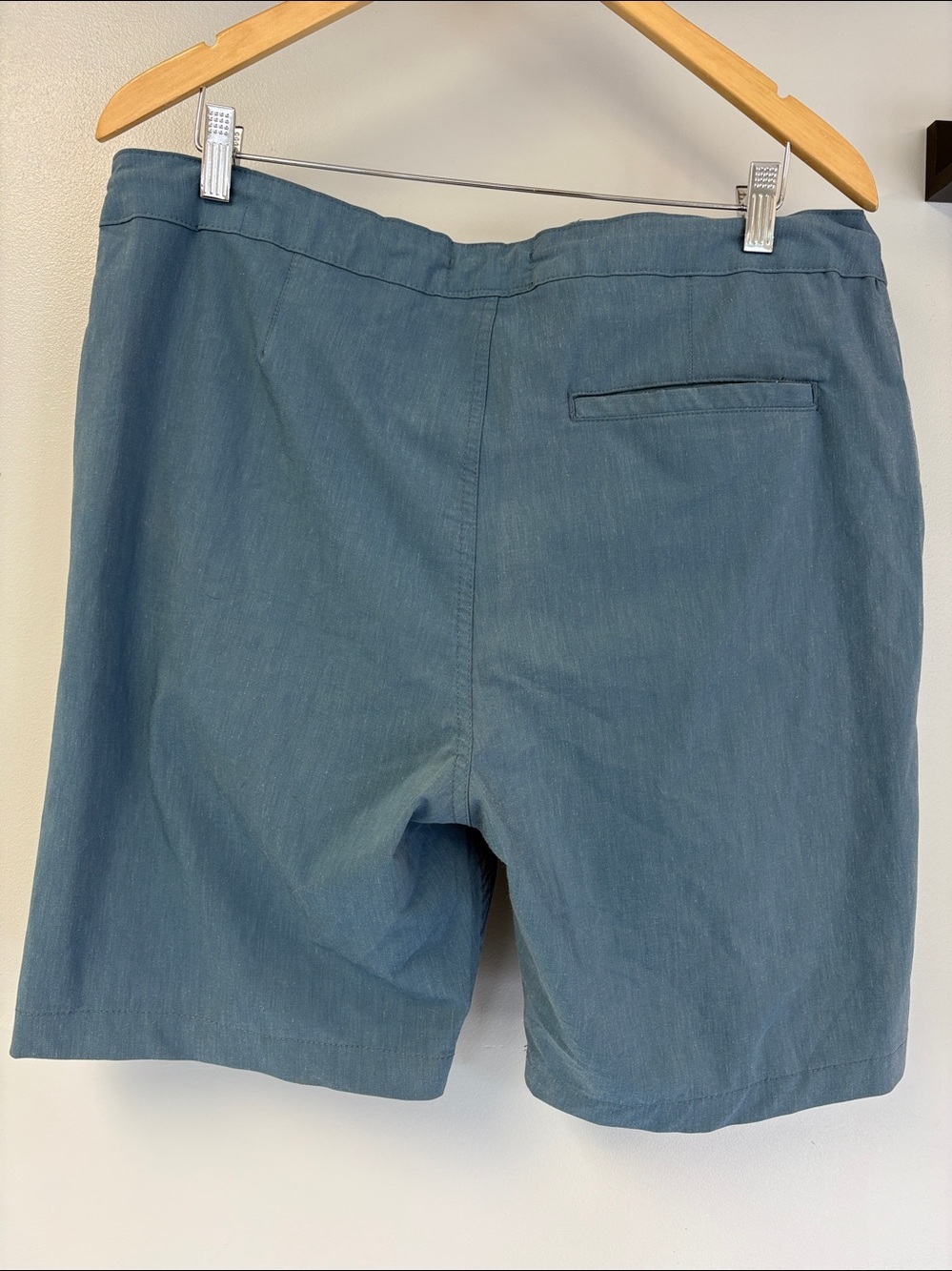 Men’s Slate Blue Lightweight Pocketed Board Shorts Sz 36 - Picture 5 of 5
